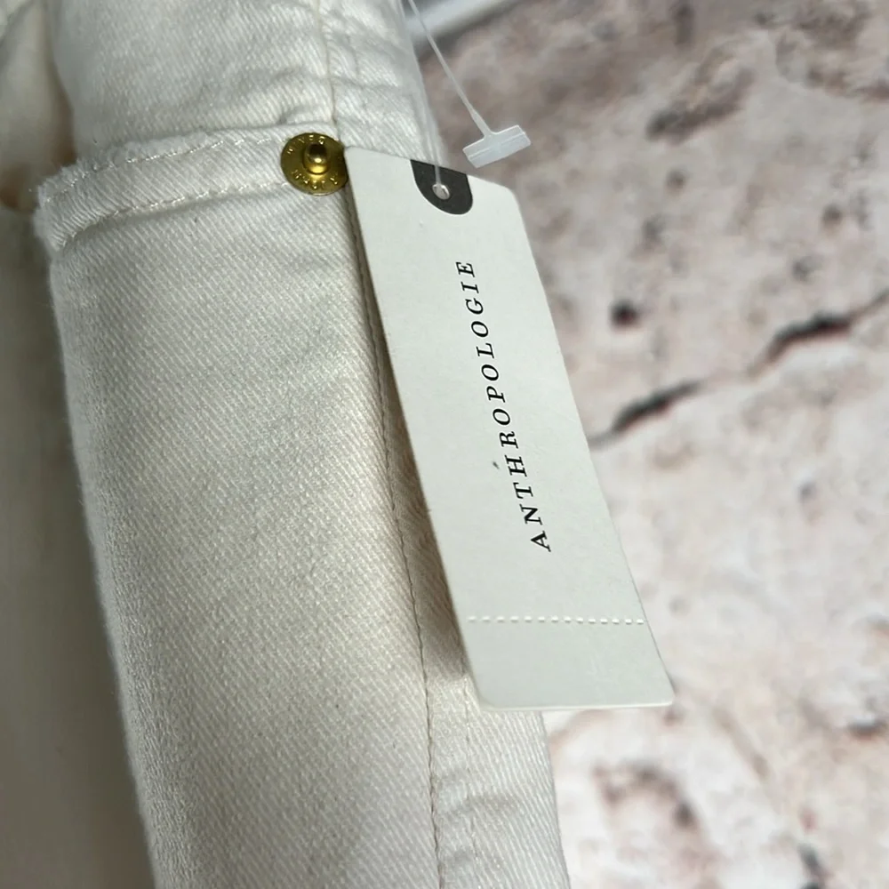 Anthropologie BLAIRE STRAIGHT LEG JEAN WHEAT dear John size 27   A485 - Picture 5 of 7